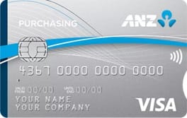 ANZ Visa Purchasing Credit Card