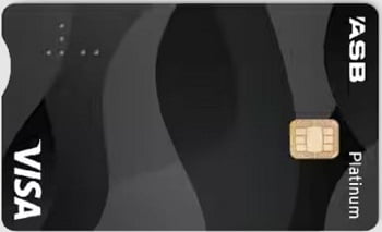 ASB Visa Platinum Rewards Credit Card - Black