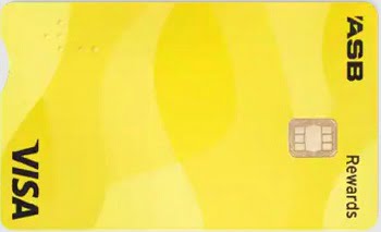 ASB Visa Rewards Credit Card - Yellow